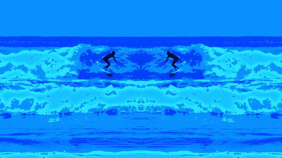 Surf Poster Capri