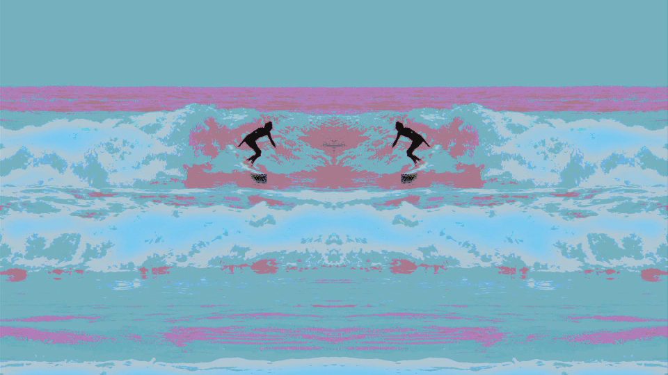 Surf Poster Mauvelous